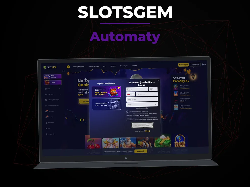 Slotsgem - Automaty
