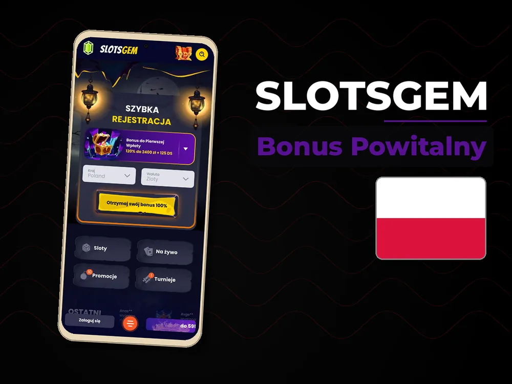 Slotsgem - Bonus Powitalny