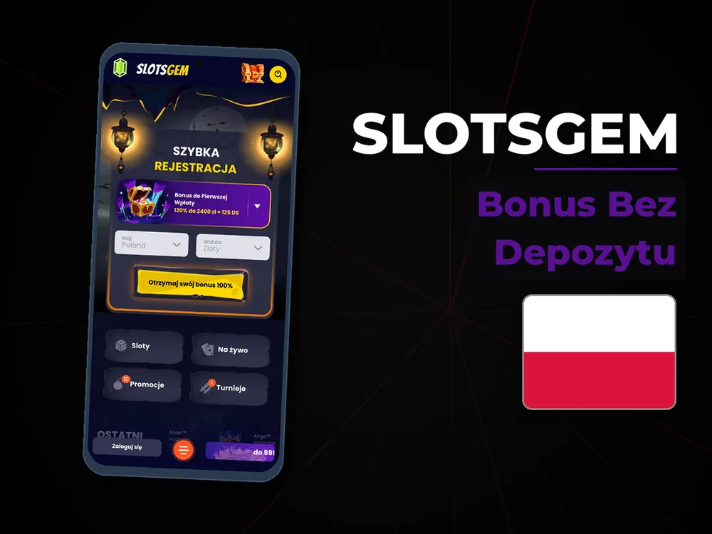 Slotsgem - Bonus Bez Depozytu